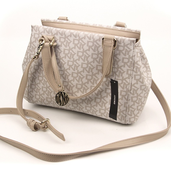 DKNYC Handbags - NWT DKNY Heritage Coated Satchel Crossbody 5017